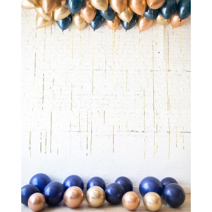 Blue Aurette - Ceiling and Floor Balloon Set