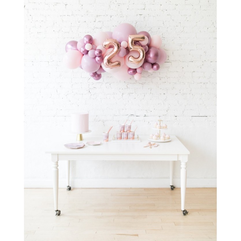 CherryBlossoms - Number Backdrop Balloon Garland Install Piece