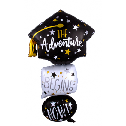 P70 30" MULTI-BLLN GRAD CAP BUBBLES