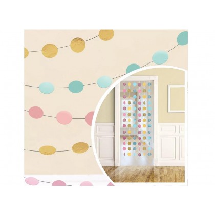 Round String Deco - Pastel