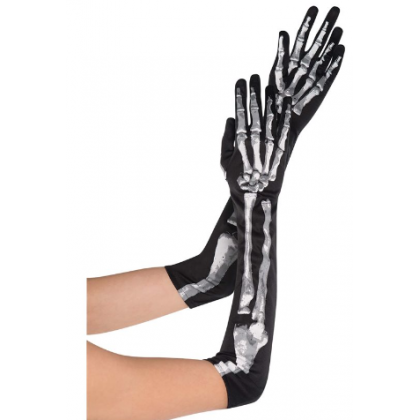 SKELETON LONG GLOVES