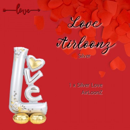 Valentines Love White AirLoonz