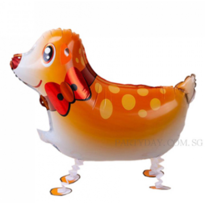 Miini Deer Dog Walker (red Ribbon)