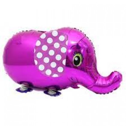 Mini Elephant Walker - Pink