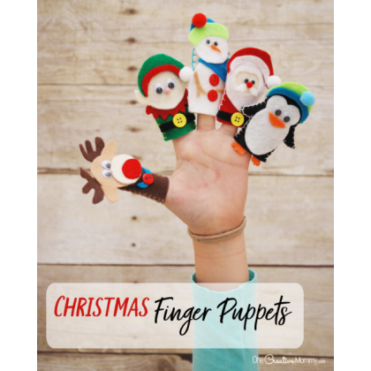 Xmas Finger Puppet