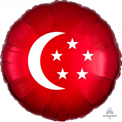 17" National Day Flag Balloon