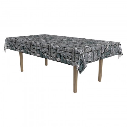Medieval Stone Wall Tablecover