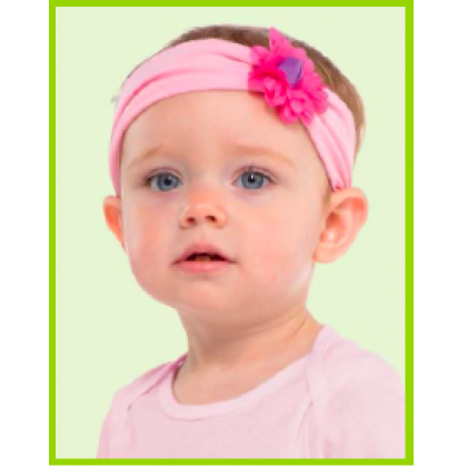 1st Birthday Girl Flower Headband