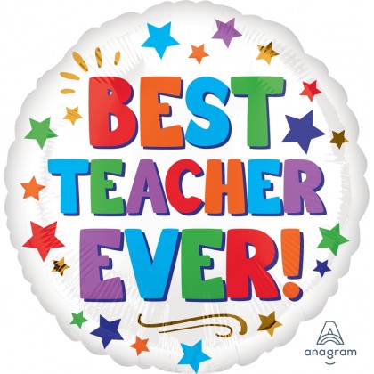 S40 17" Best Teacher Ever Standard HX®