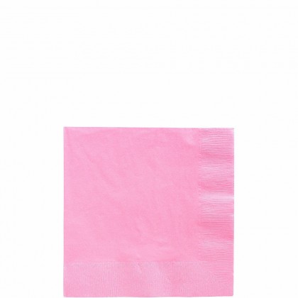 Beverage Napkins Bright Pink