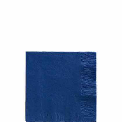 Beverage Napkins Bright Royal Blue