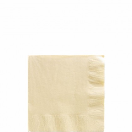 Beverage Napkin Vanilla Creme