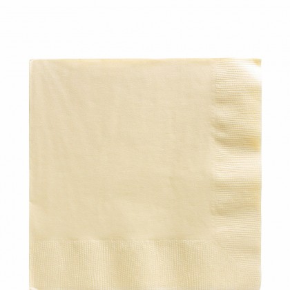 Luncheon Napkins Vanilla Creme