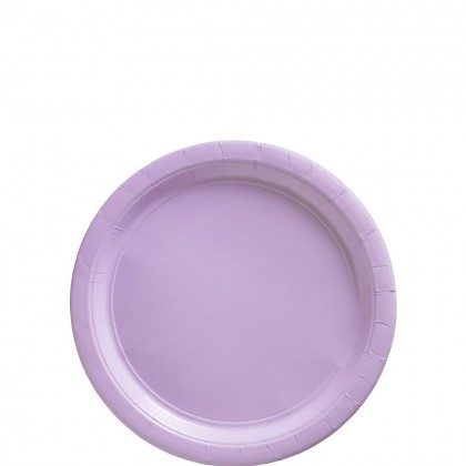 Paper Plates 7 in Lavender