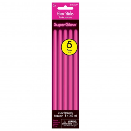 8" Glow Stick - Pink