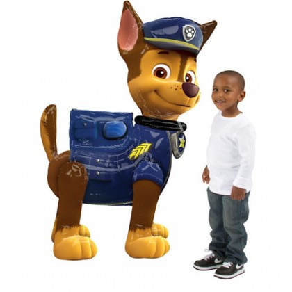 P93 54" Paw Patrol Chase AirWalkers® Foil Balloon