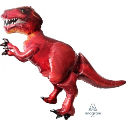 P93 68" AirWalkers T-Rex Foil Balloon