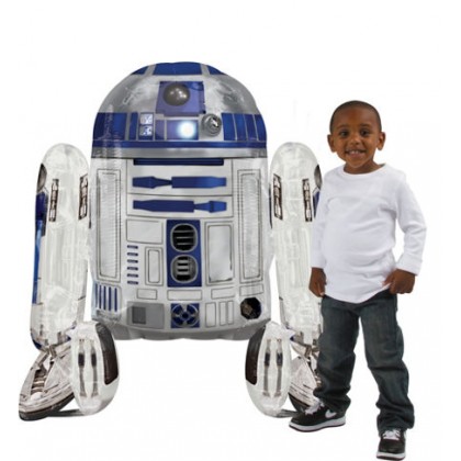 P93 38" Star Wars R2D2 AirWalkers® Foil Balloon
