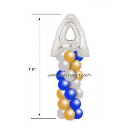 7-Ft Column (Letter Cap)