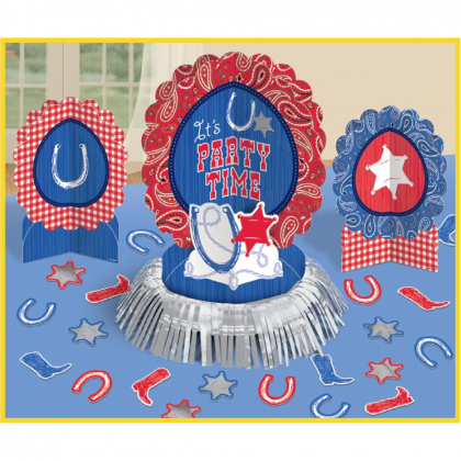 Bandana & Blue Jeans Table Decorating Kit