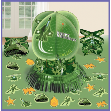 Camouflage Table Decorating Kit