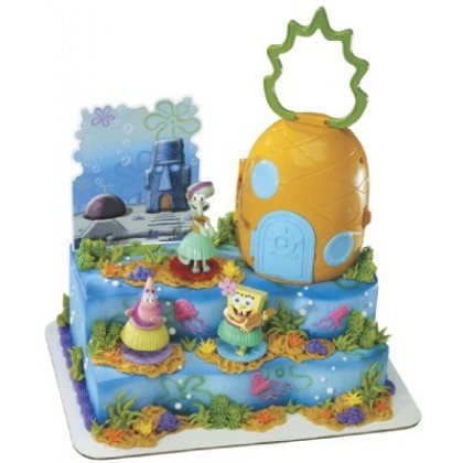 Spngbob Sqrpnts Luau Decoset Signature
