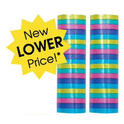 Foil Serpentine - Jewel Tones