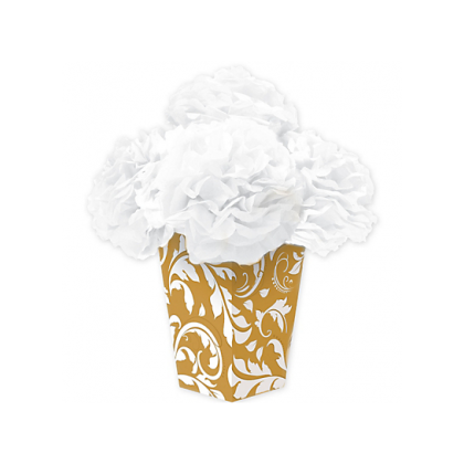 Elegant Scroll Tissue & Printed Paper - Gold