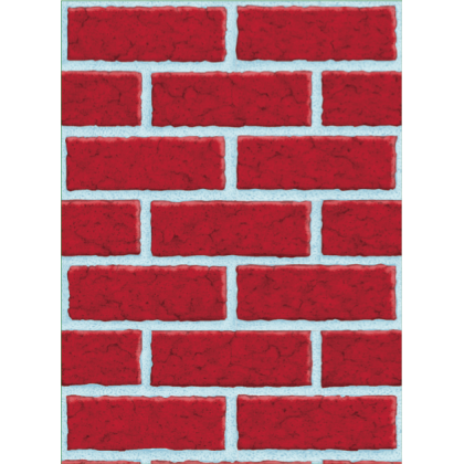 48" x 40' Deck the Walls Scene Setters® Room Rolls - Plastic