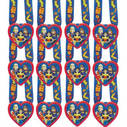 DC Super Hero Girls™ Charm Necklace Favors