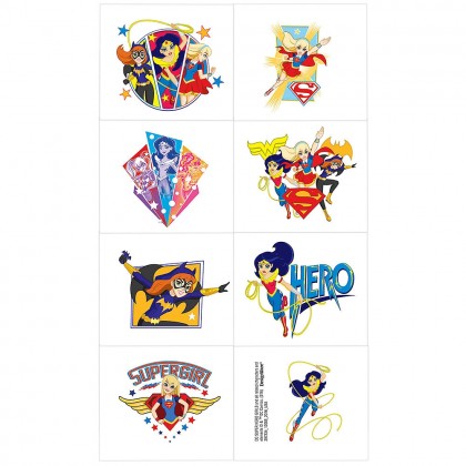 DC Super Hero Girls™ Tattoo Favors
