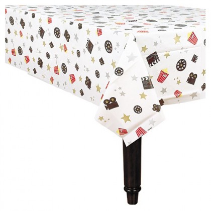 Director's Cut Plastic Table Cover - Popcorn