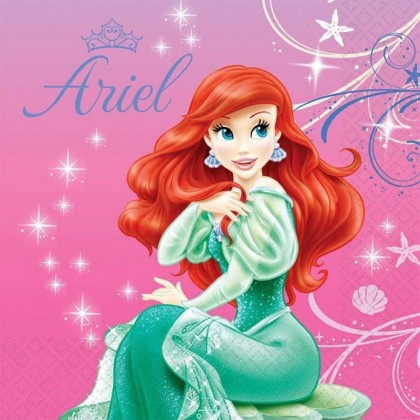 ©Disney Ariel Beverage Napkins