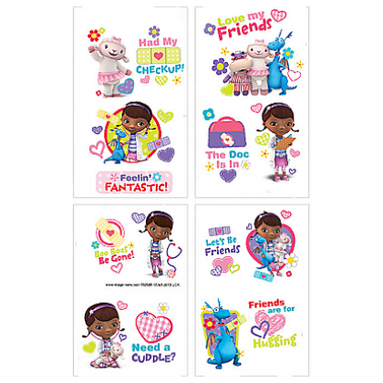 ©Disney Doc McStuffins Tattoo Favors
