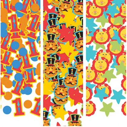 Fisher Price™ 1st Birthday Circus Value Pack Confetti - Paper