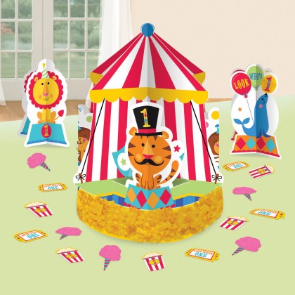 Fisher Price™ 1st Birthday Circus Table Decorating Kit