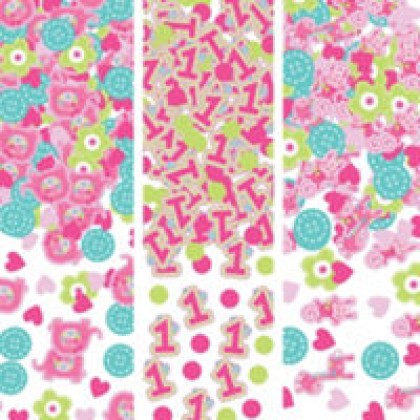 "One" Wild Girl Value Confetti - Paper