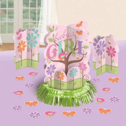 Tweet Baby Girl Table Decorating Kit