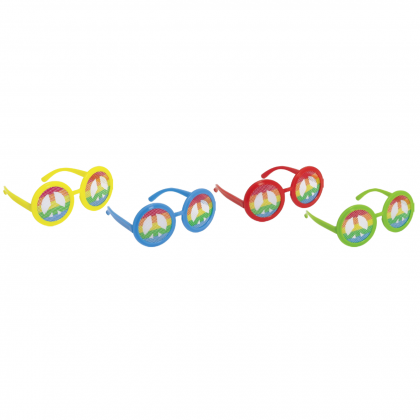 60's Glasses w/Printed Lenses