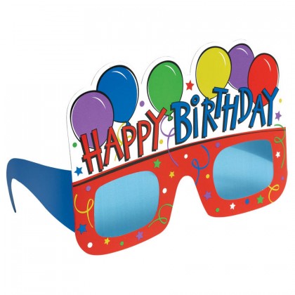 Balloon Fun Glasses - Paper