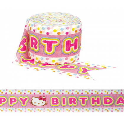 Hello Kitty® Balloon Dreams Crepe Streamer