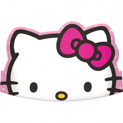 Hello Kitty® Rainbow Die-Cut Tiaras - Paper