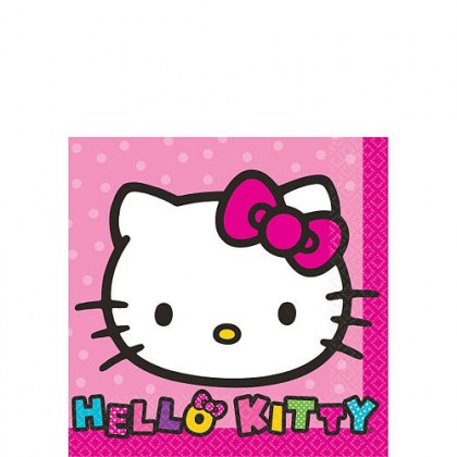 Hello Kitty® Rainbow Beverage Napkins