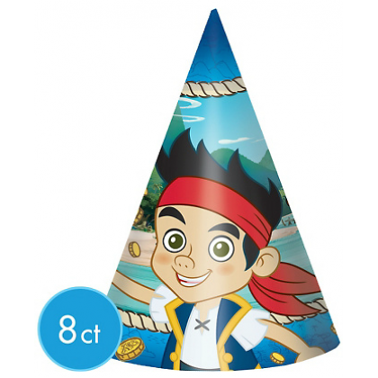 ©Disney Jake & the Neverland Pirates Cone Hats - Paper