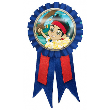 ©Disney Jake & the Neverland Pirates Confetti Pouch Award Ribbon