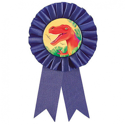Prehistoric Party Award Ribbon