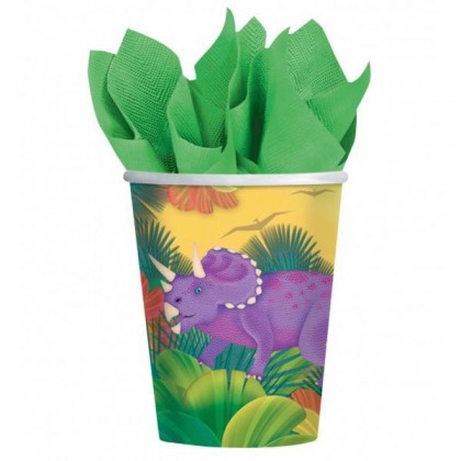 Prehistoric Party Cups, 9 oz.