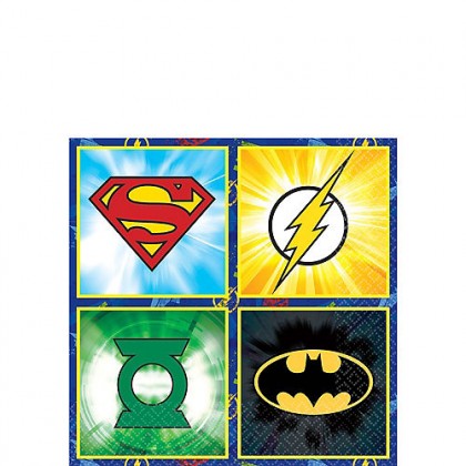 Justice League™ Beverage Napkins