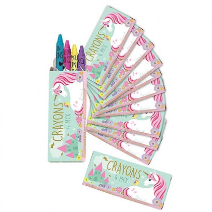 Magical Unicorn Crayon Favors