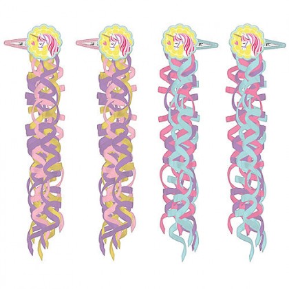 Magical Unicorn Hair Clip Favors